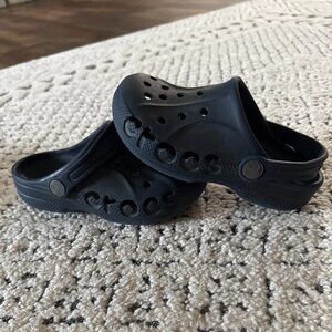 Crocs Little Kids Size 11 Navy Baya Clog